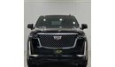 كاديلاك إسكالاد بريميوم لاكجري 2022 Cadillac Escalade LWB, Cadillac Warranty + Service Pack, Full Options, Low Kms, 