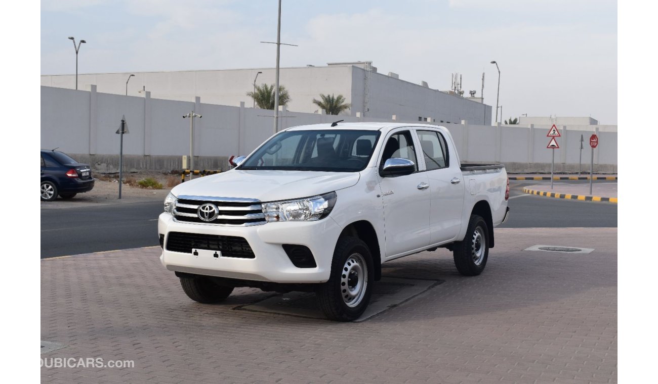 Toyota Hilux GL GL GL 2018 | TOYOTA HILUX DOUBLE CAB GL 4X4 | 2.7L V4 | PETROL | MANUAL TRANSMISSION | GCC | FULL