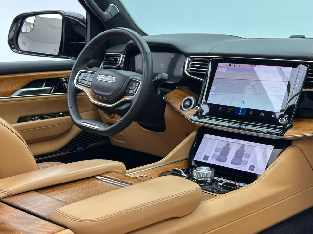 جيب واجونير 2023 Jeep Grand Wagoneer Series 3, 07/2028 Jeep Warranty, Jeep Full Service History, GCC