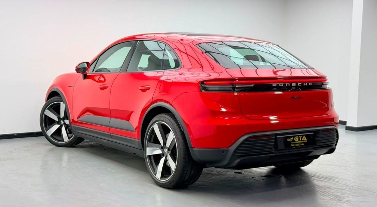 Porsche Macan 4 BEV 2025 Porsche Macan, Porsche Warranty, Excellent Like New, GCC Specs