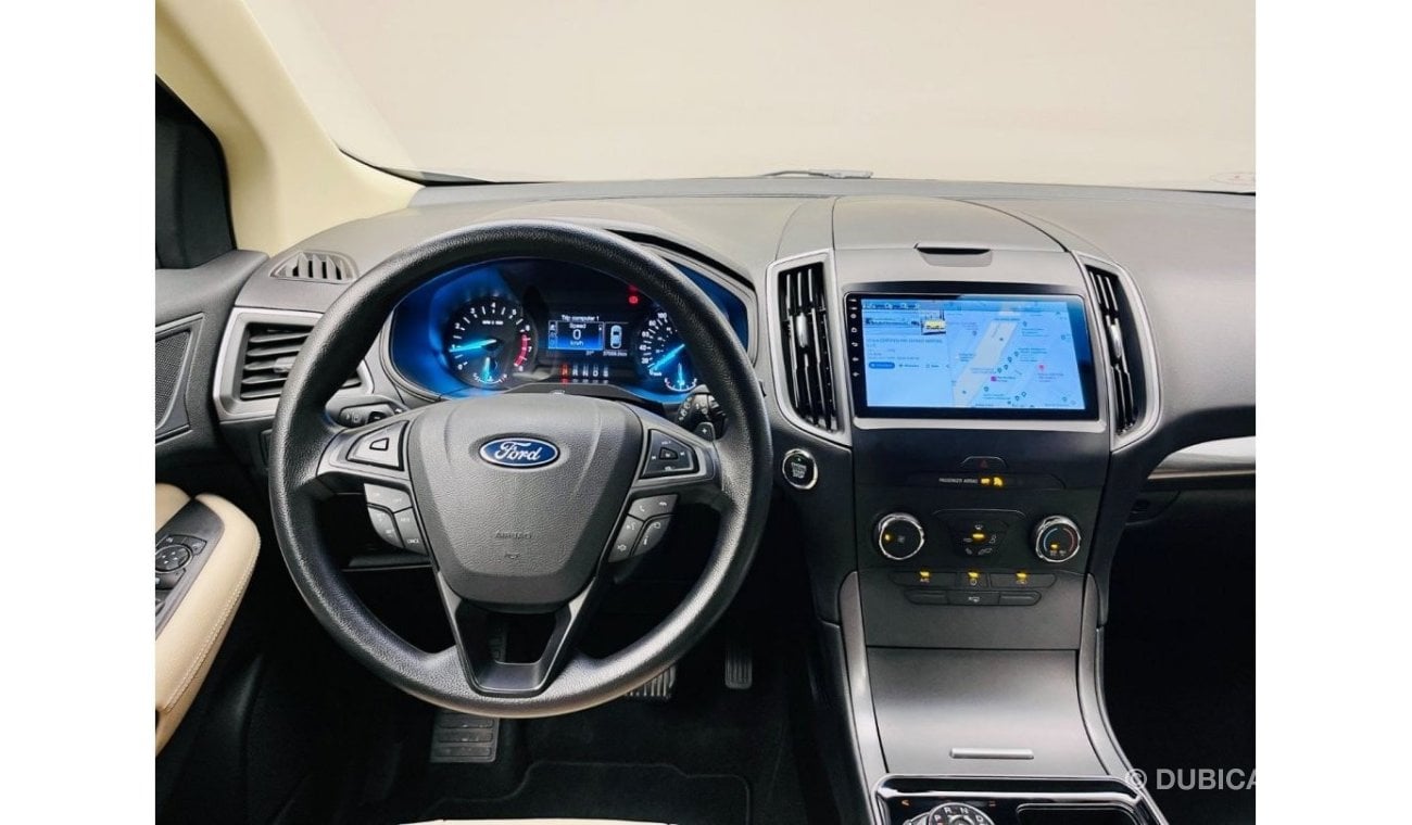Ford Edge SEL GCC / 2019 / DEALER WARRANTY + FREE SERVICE UNTIL 120,000KMS / ECOBOOST + AWD + LEATHER SEAT + N