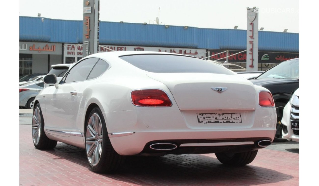 Bentley Continental GT W12 GT SPEED 2013 GCC LOW MILEAGE IN MINT CONDITION