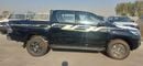 تويوتا هيلوكس TOYOTA HILUX 2.4L Diesel AUTOMATIC TRANSMISSION COLOR BLACK MODEL 2025