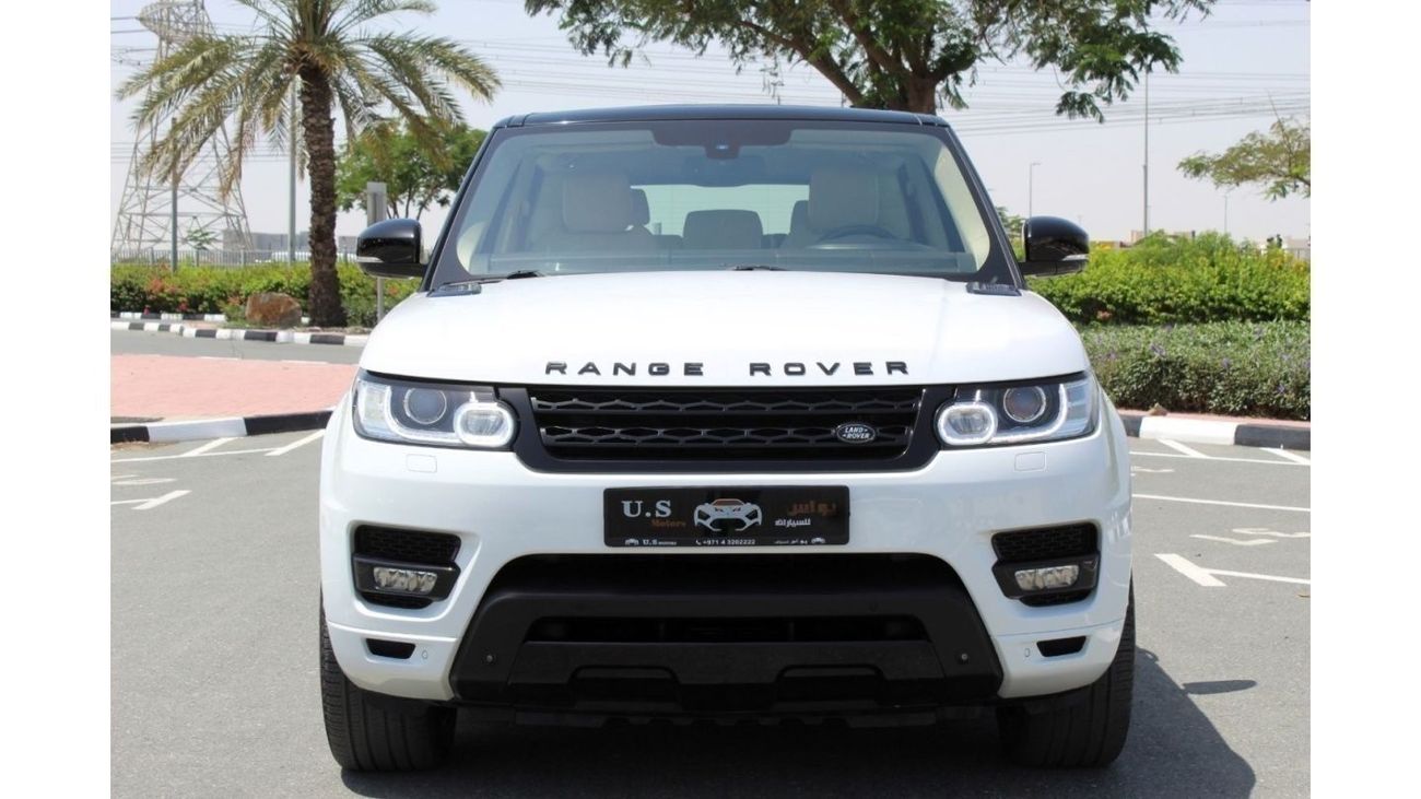 Land Rover Range Rover Sport RANGE ROVER SPORT SUPER CHARGED 5.0SC 2014 GCC LOW MILEAGE WITH FULL AGENCY SERVICE IN MINT CONDITIO