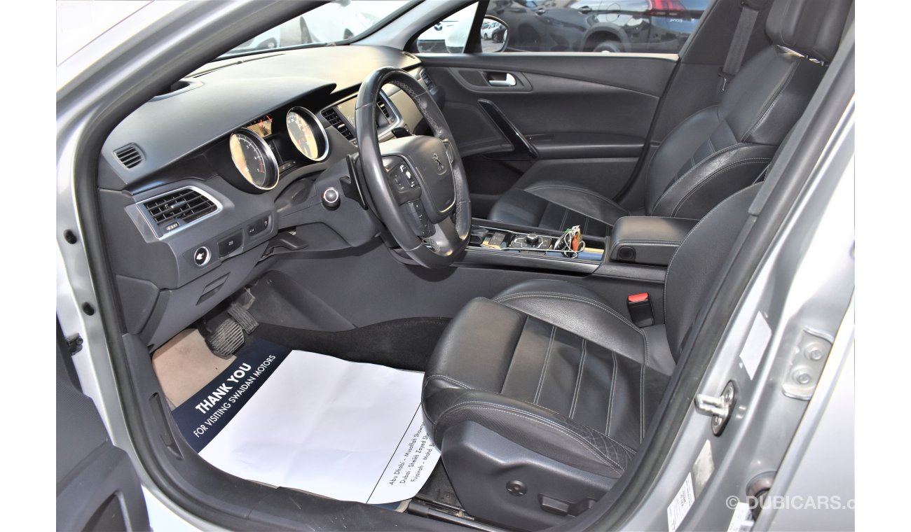 Peugeot 508 1.6L ALLURE TURBO 2015 GCC SPECS WITH SUNROOF