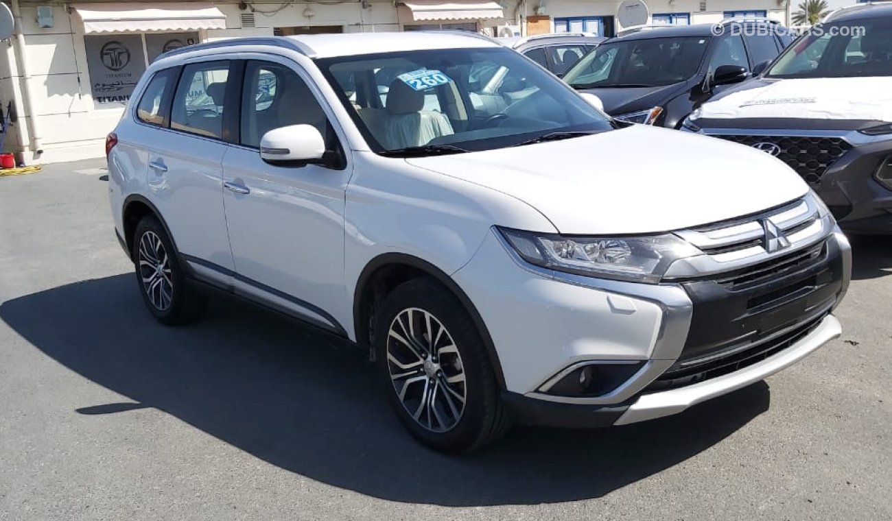 Mitsubishi Outlander MITSUBISHI  OUTLANDER 2.4 2017 109050KM  45000AED WITH VAT AND CUSTOM