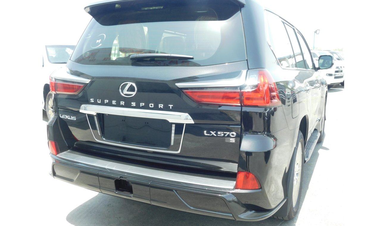 Lexus LX570 5.7L V8 PETROL AUTOMATIC SUPERSPORT