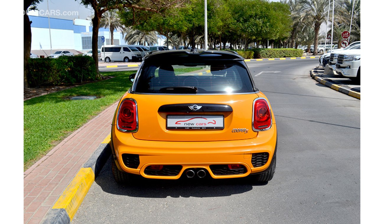 Mini Cooper S - ZERO DOWN PAYMENT - 1585 AED/MONTHLY - UNDER WARRANTY