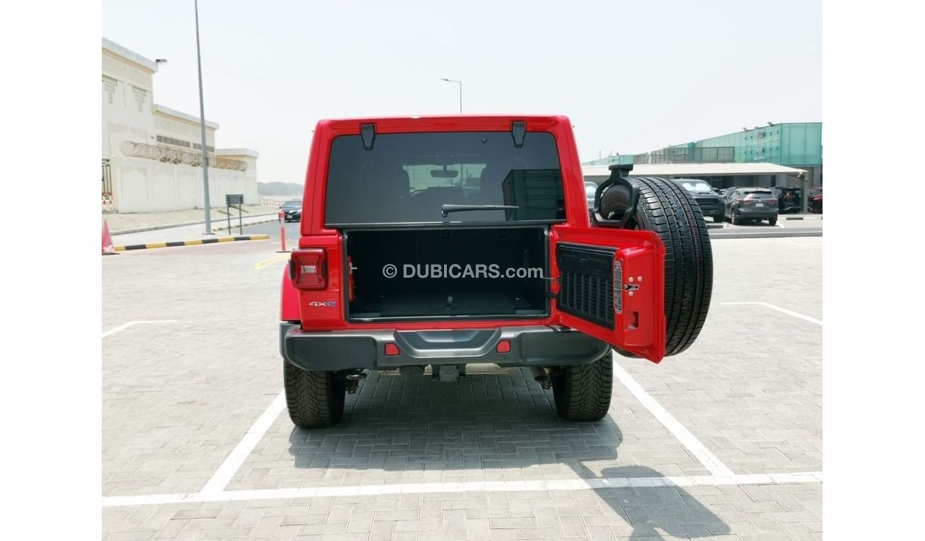 Jeep Wrangler Jeep Wrangler Sahara ( Hybrid ) - 2021 - Red