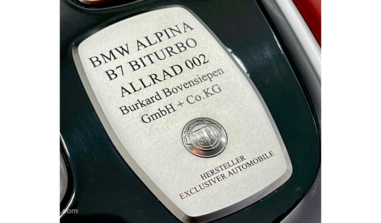 بي أم دبليو B7 2017 BMW Alpina B7 Biturbo Allrad 002, ( Full Option ), BMW Warranty + Full BMW Service History, GCC