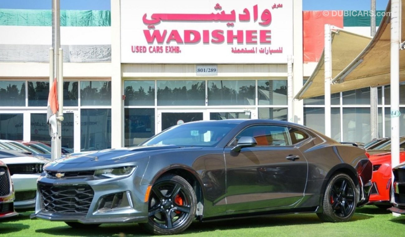 شيفروليه كامارو Camaro RS V6 2020/ZL1 Kit/Low Miles/Leather Seats/Very Good Condition