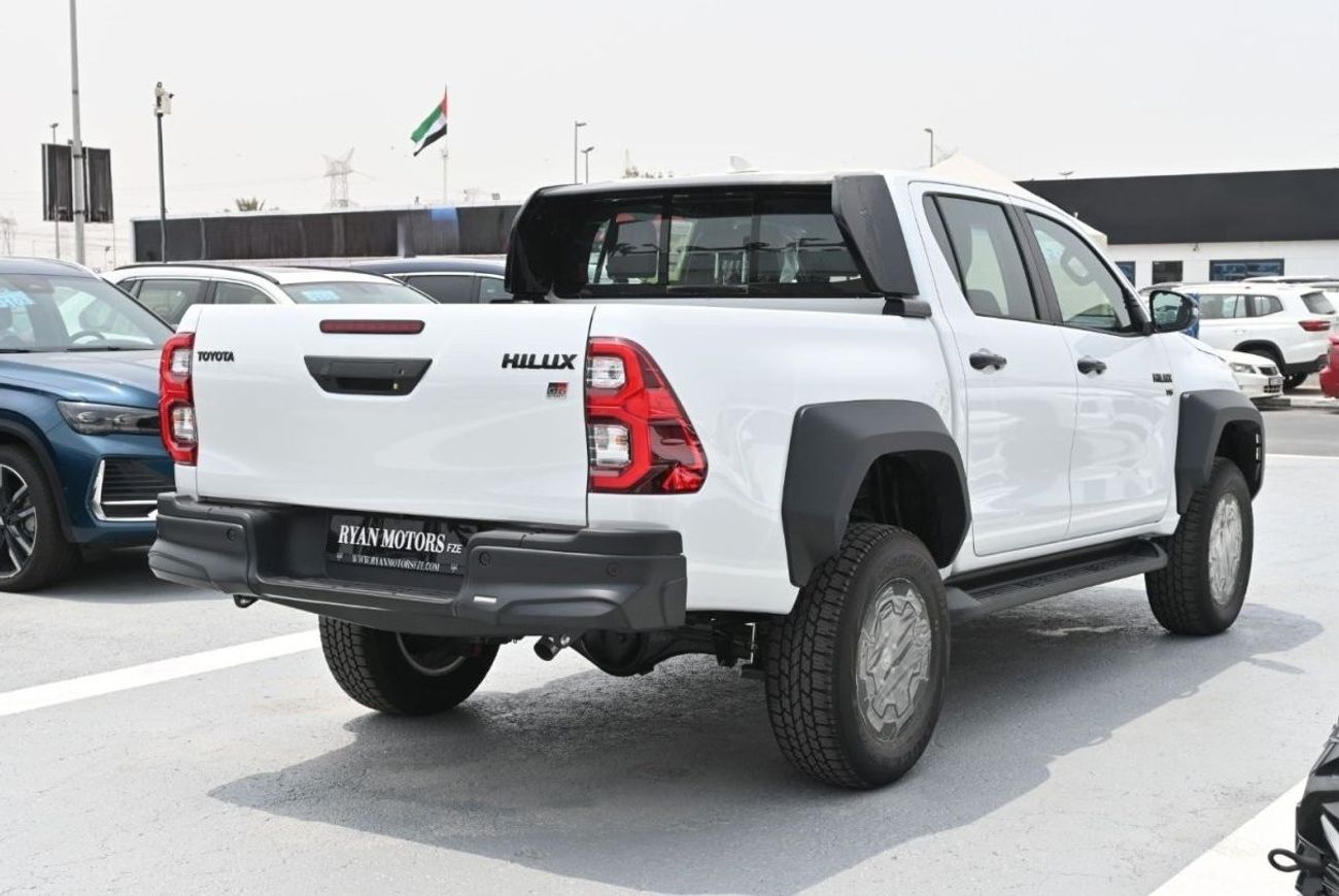 تويوتا هيلوكس Toyota Hilux GR Sport 4.0L V6, Petrol, 4WD, Pickup, Model 2024, Color White