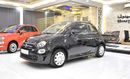 فيات 500 EXCELLENT DEAL for our Fiat 500 ( 2022 Model ) in Black Color GCC Specs