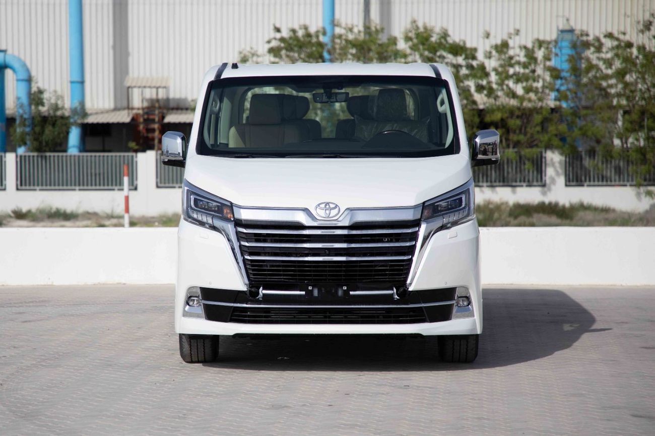 Toyota Granvia 2023 Toyota Granvia 2.8 V - White Pearl inside Black