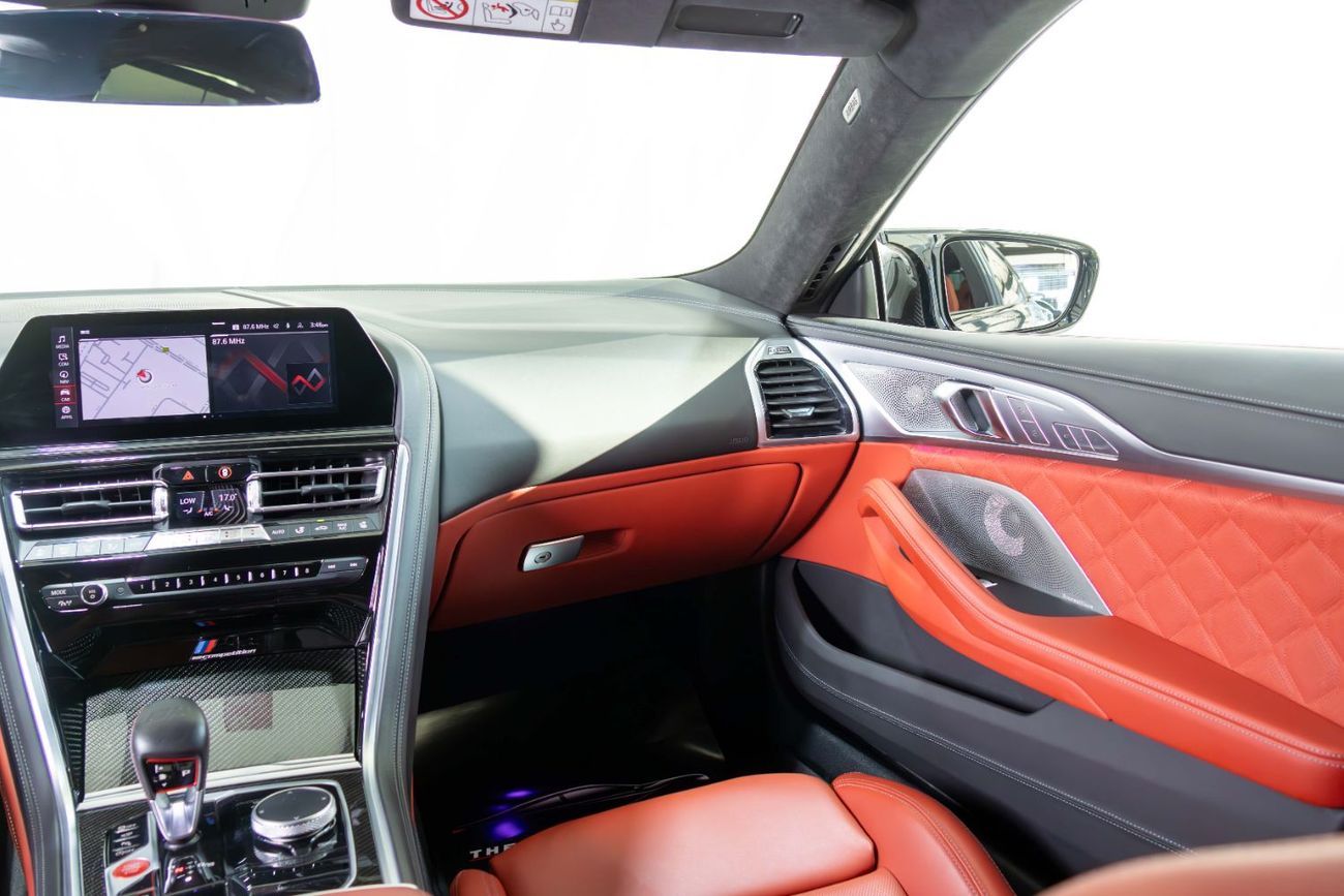 BMW M8 Competition 4.4L Gran Coupe-GCC-1 Owner-Carbon Fiber Package-AGMC Warranty Service Contract