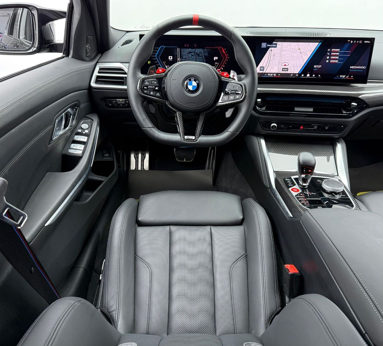 BMW M3 2025 BMW M3 Competition, 2029 BMW Warranty + Service Pack, Very Low Km, Fully Loaded, GCC