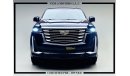 Cadillac Escalade GCC / 2022 / PLATINUM + 600 + V8 SUPERCHARGED + BRAND NEW + FULL OPTION / 5 YEARS DEALER WARRANTY