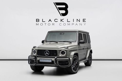 مرسيدس بنز G 63 AMG STD BUY NOW, PAY 2027 | THE BLACKLINE STANDARD | 2027 Mercedes Warranty, GCC