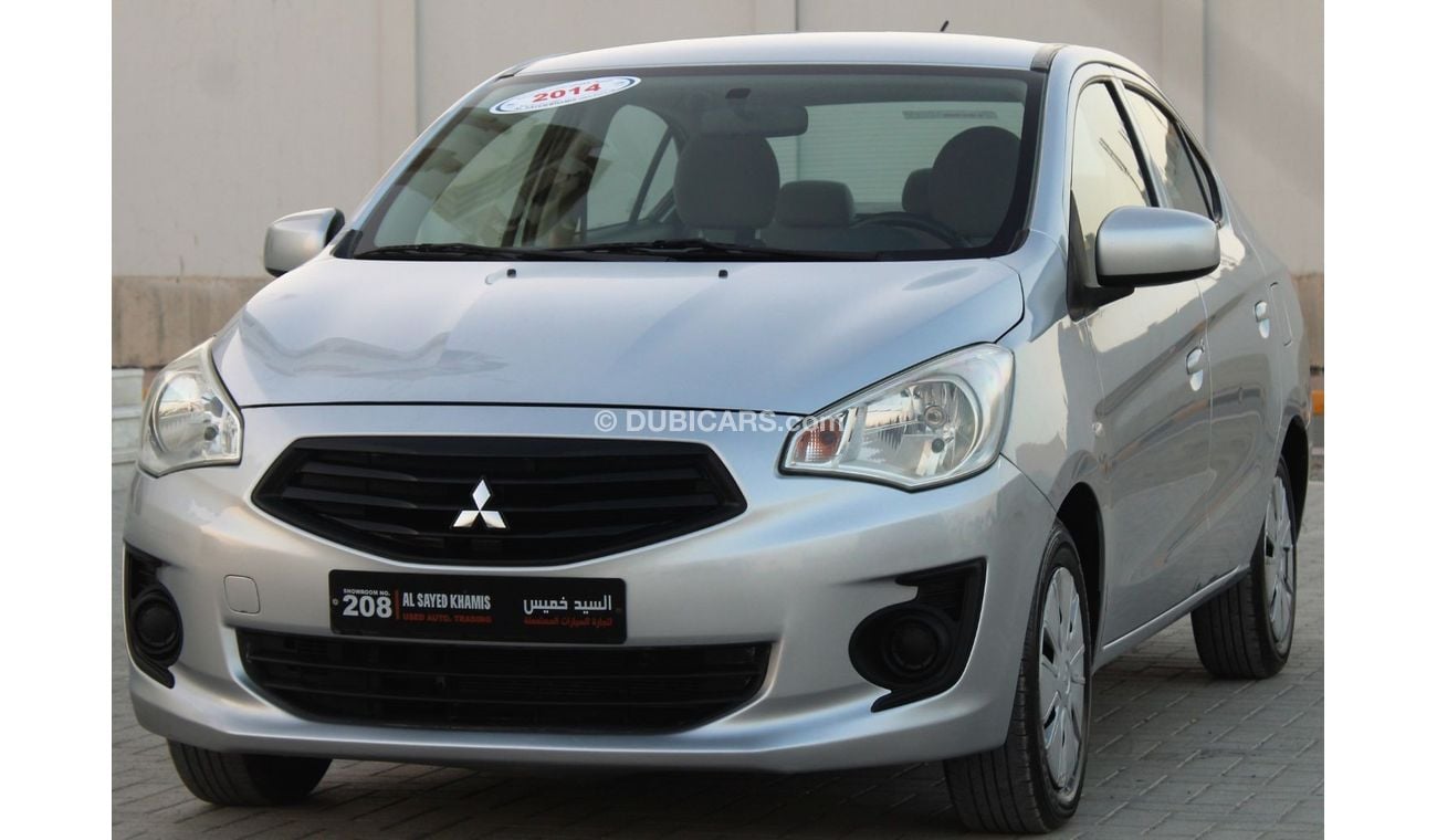 Mitsubishi Attrage Mitsubishi Attrage 2014 GCC, in excellent condition, without accidents