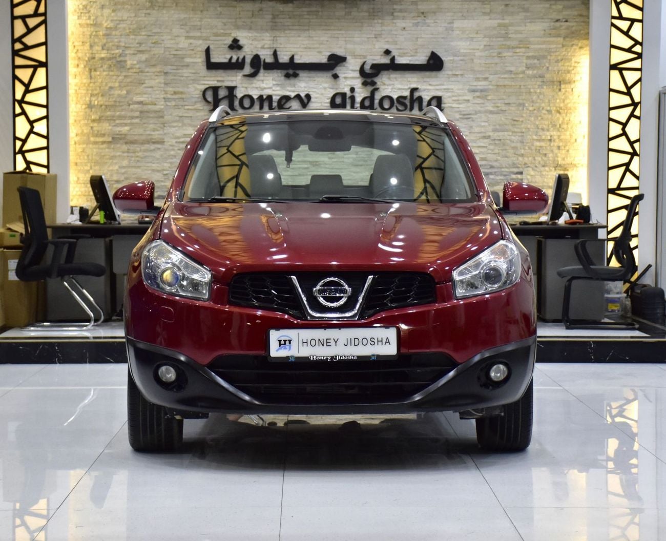 نيسان كاشكاي LE T1 EXCELLENT DEAL for our Nissan Qashqai LE AWD ( 2013 Model ) in Red Color GCC Specs