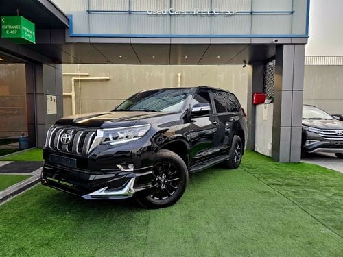 تويوتا برادو TX-L PRADO TXL / NEW SHAPE / SUNROOF LEATHER / ORIGINAL BLACK COLOR