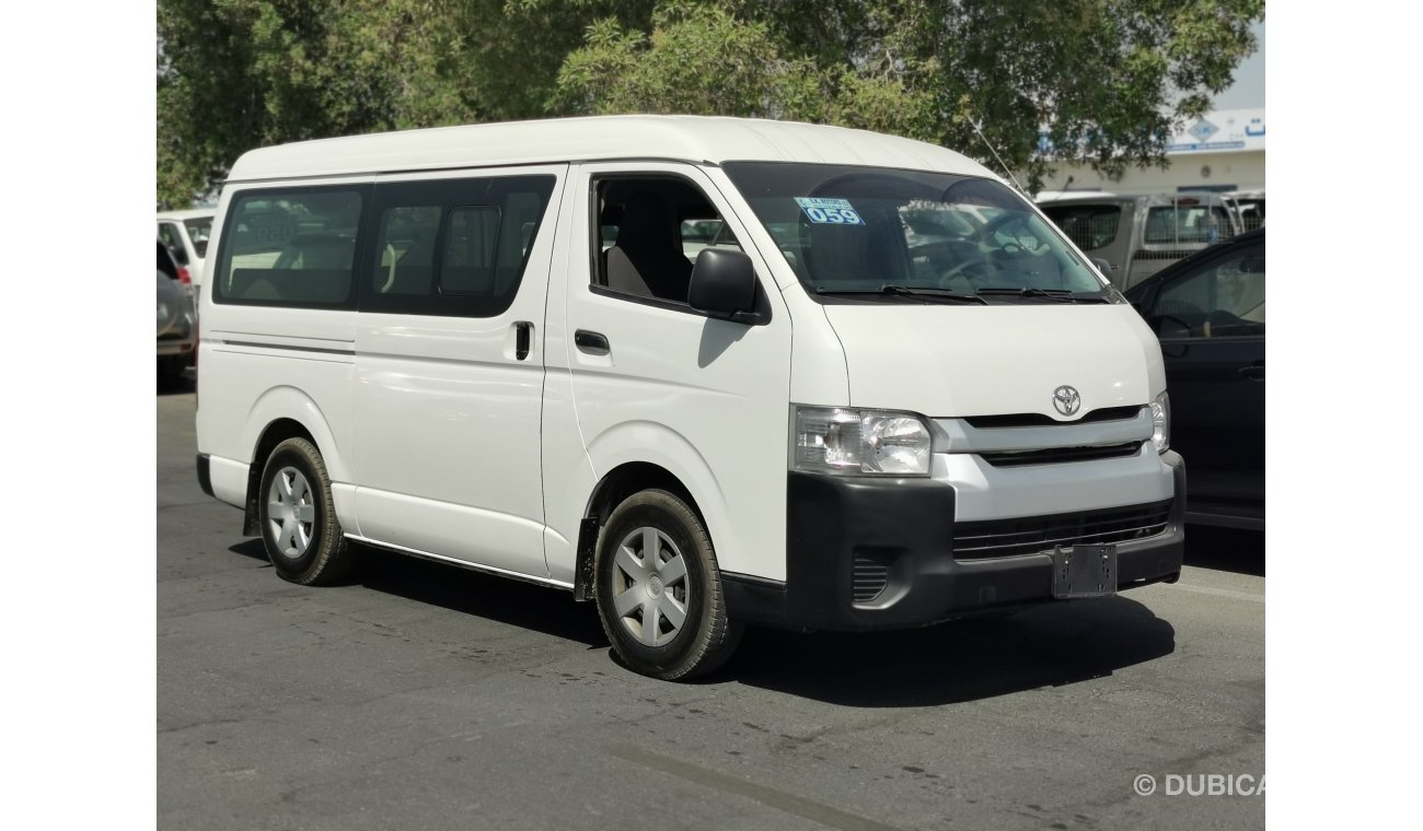 Toyota Hiace 2.7L, Petrol, M/T, AirBag, Power Lock, Power Window, 14 Seats. Front & Rear AC, LOT-728