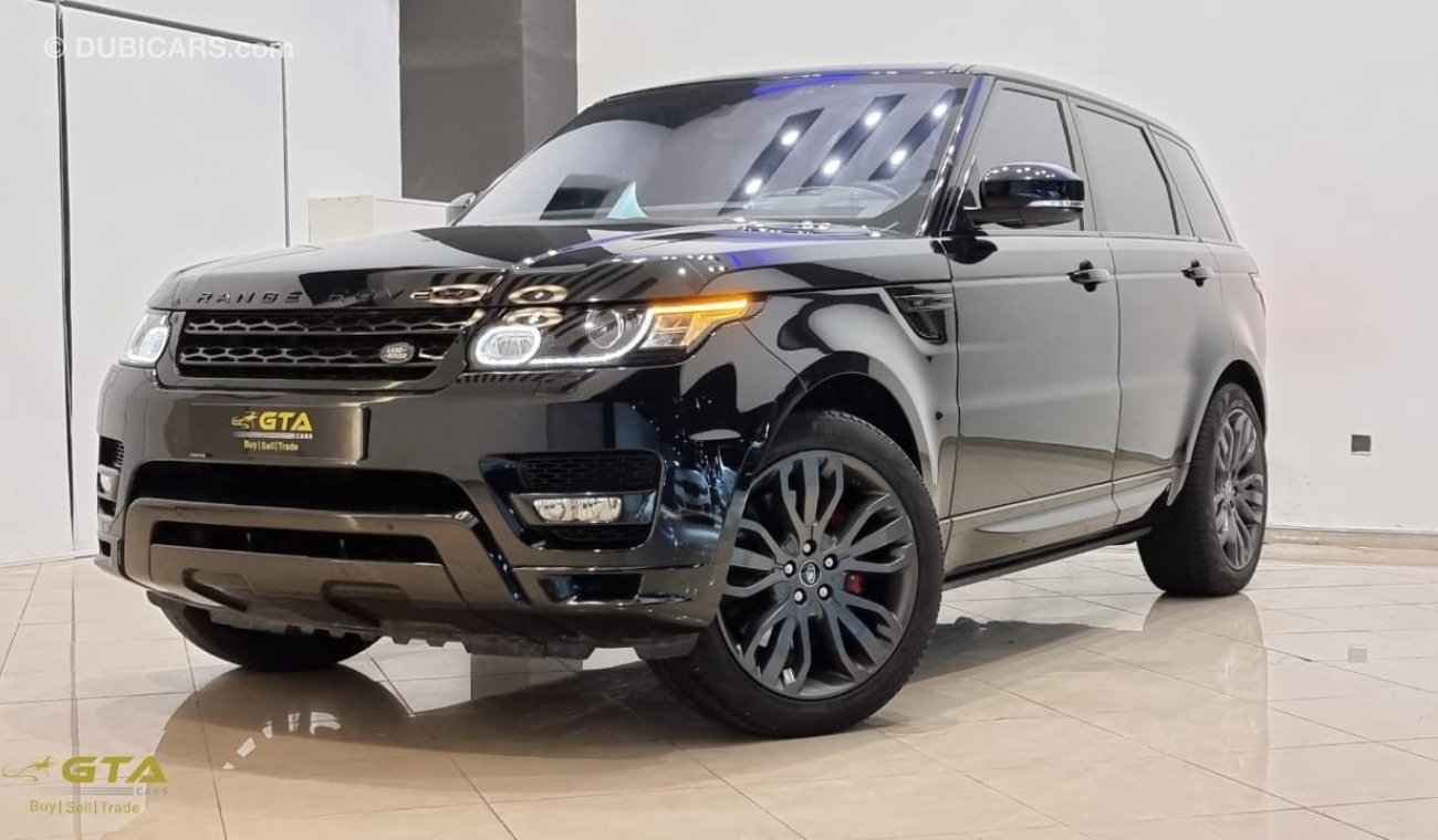 Land Rover Range Rover Sport HSE 2016 Range Rover Sport HST Supercharged, Service History, GCC