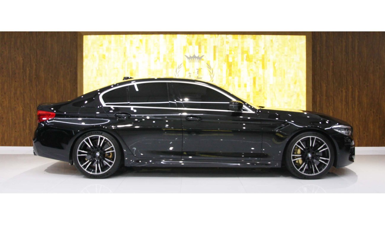 BMW M5 COMPETITION PACKAGE, GCC. UNDER WARRANTY AND CONTRACT SERVICE