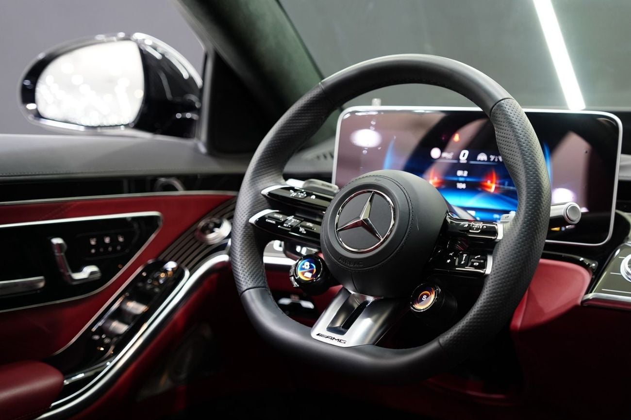 Mercedes Benz S63 AMG E PERFORMANCE 2024 S63 AMG E Performance, BRAND NEW, Carbon Exterior Pack, Ceramic Brakes, Gargash File Opened!