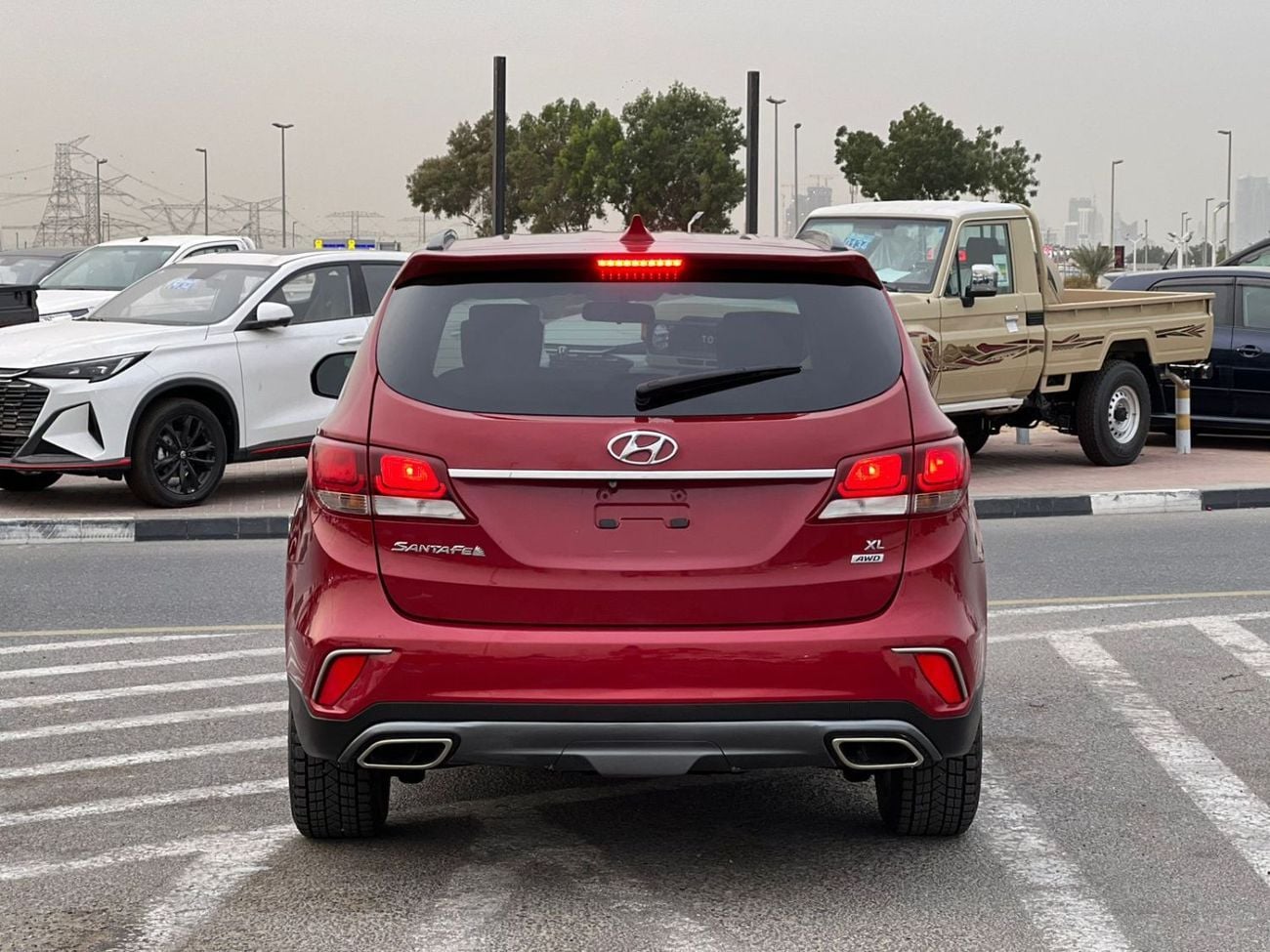 Hyundai Santa Fe GLS 2018 Hyundai Santafe 3.3L V6 - Rear Camera - AWD 4x4 - 7 Seats