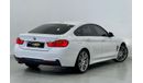 BMW 430i 2017 BMW 430i Gran Coupe M-Sport, January 2024 BMW Warranty + Service Package, Low Kms, GCC