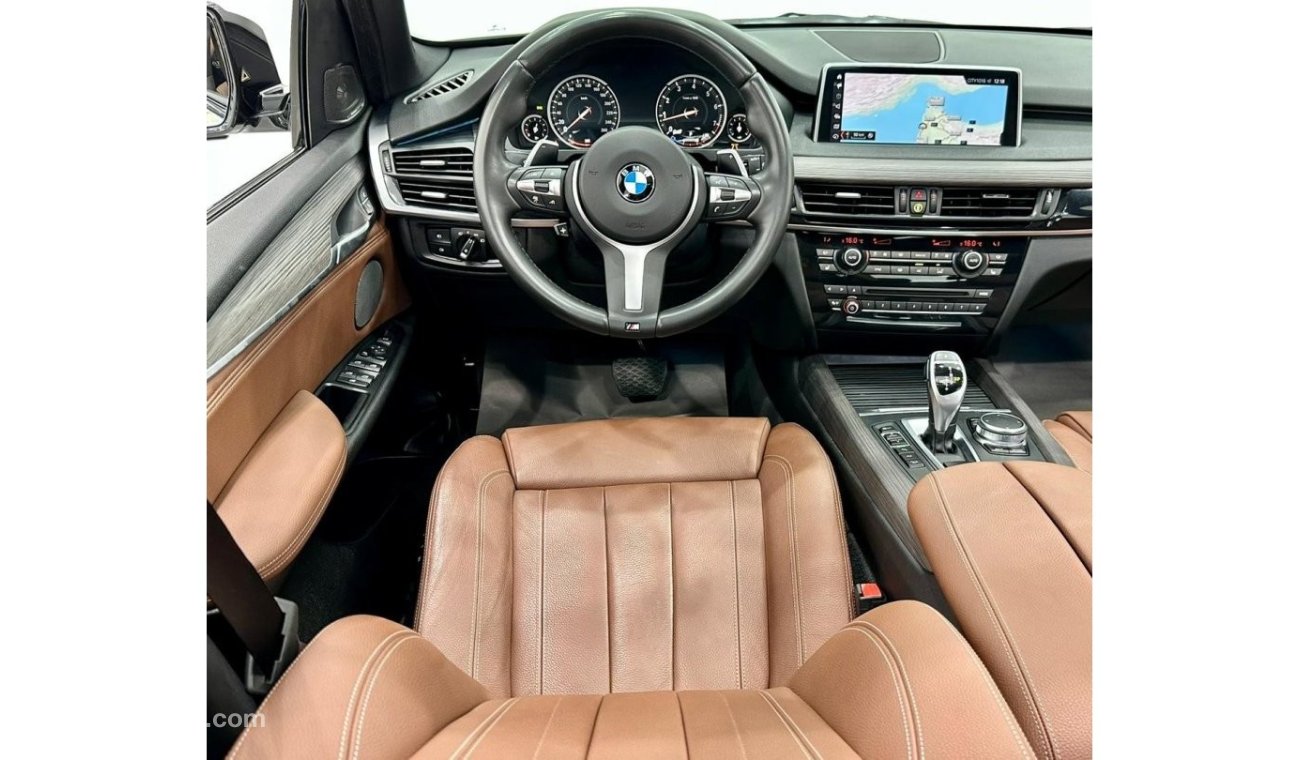 بي أم دبليو X5 50i M سبورت 2018 BMW X5 Xdrive 50i V8, BMW Warranty 2023, BMW Service Pack 2024, Low Kms, GCC Specs