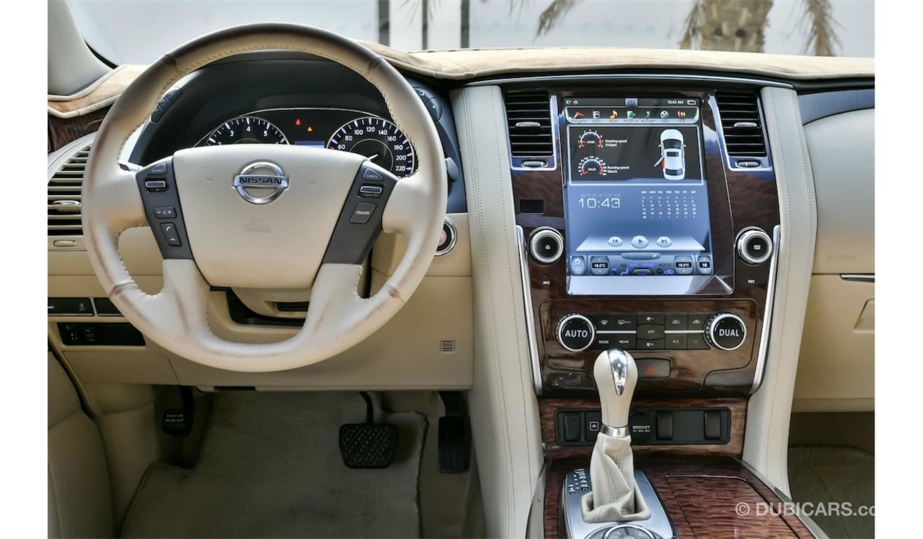 Nissan Patrol Platinum Kit - Warranty - GCC - AED 2,526 Per Month