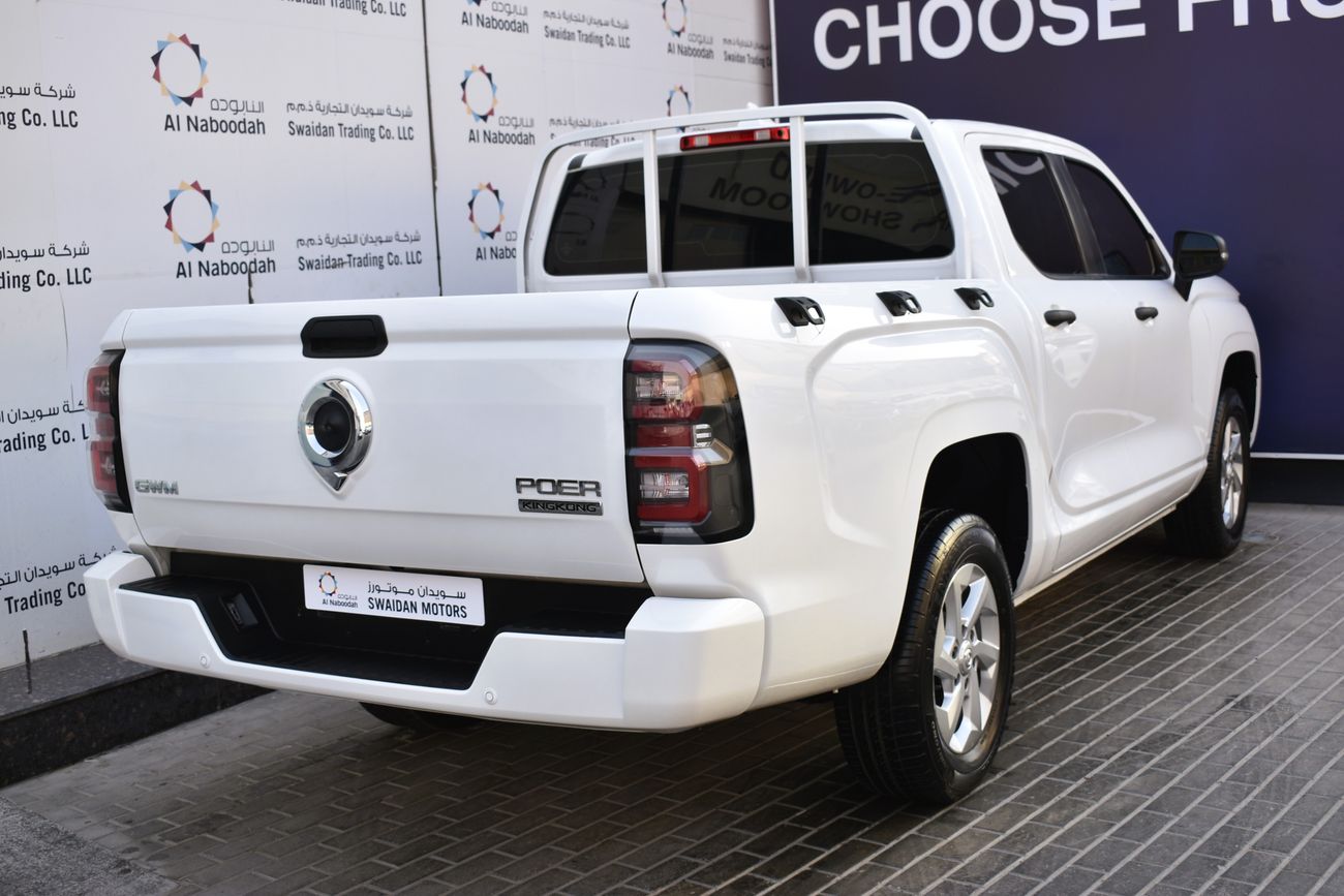 Great Wall Poer AED 799 PM | KING KONG DOUBLE CABIN 2.0L MT 4X4 2023 GCC AGENCY WARRANTY UP TO 2029 OR 150K KM