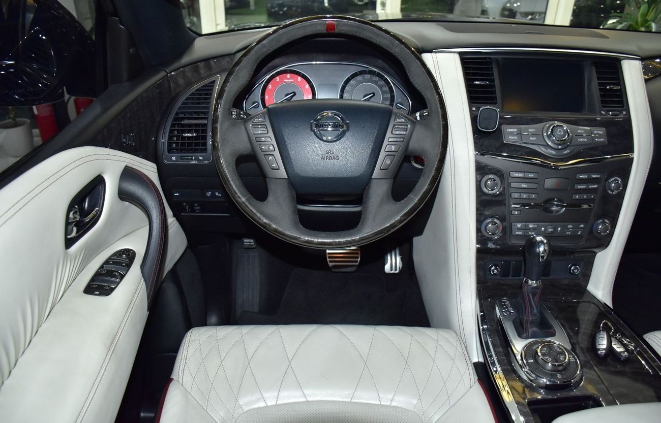 Nissan Patrol EXCELLENT DEAL for our Nissan Patrol Nismo ( 2017 Model ) in Black Color GCC Specs