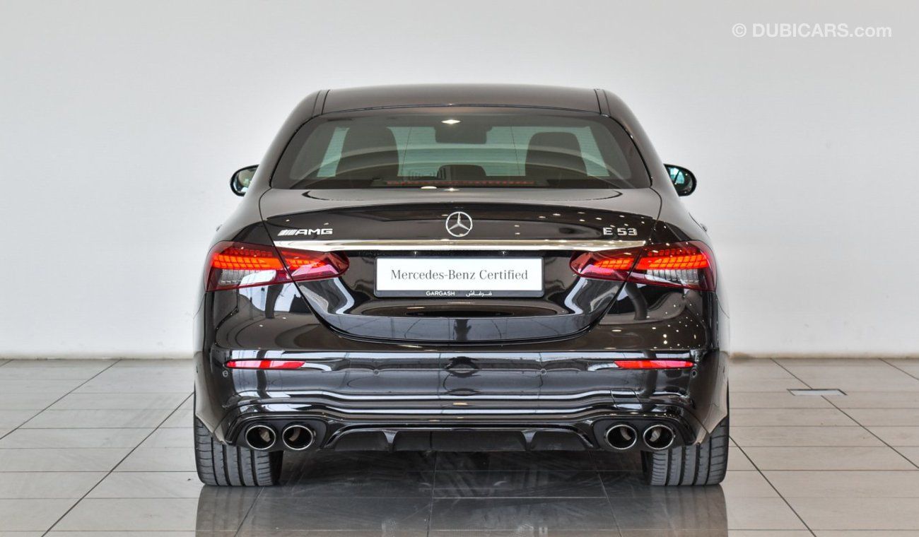Mercedes-Benz E53 4M AMG / Reference: VSB 32817 Certified Pre-Owned with up to 5 YRS SERVICE PACKAGE!!!