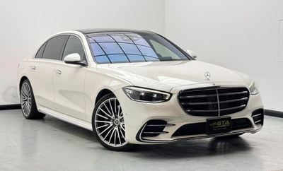 مرسيدس بنز S 500 4MATIC L 2021 Mercedes S500 4Matic, 1 Year Warranty, Service History, Clean Title, Excellent Conditi
