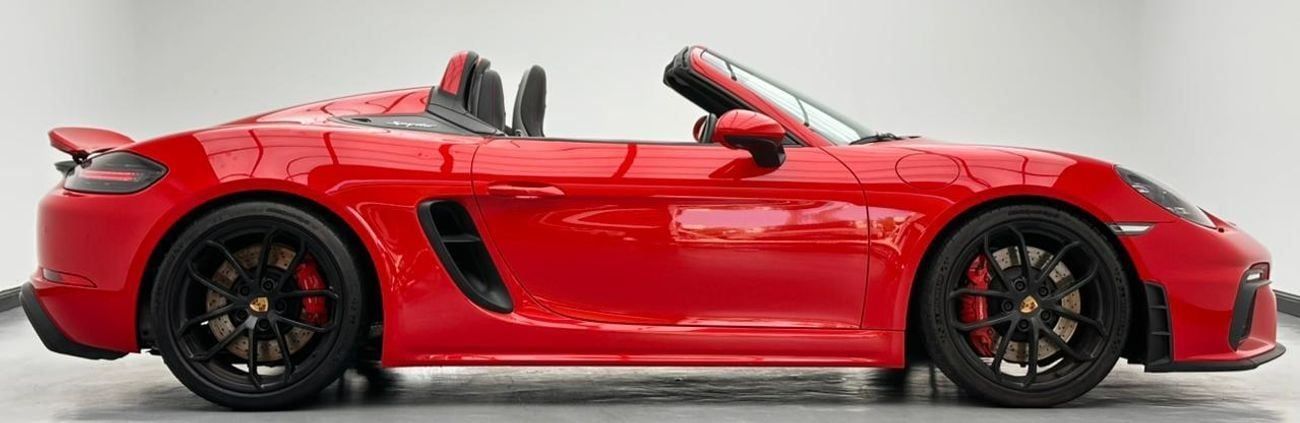 Porsche 718 Spyder 2020 Porsche 718 Spyder, 2028 Porsche Warranty, Porsche Full Service History, GCC