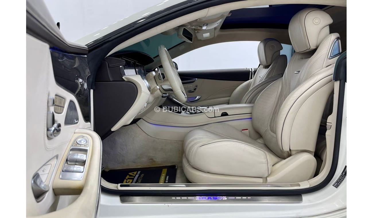 Mercedes-Benz S 63 AMG Coupe 2016 Mercedes-Benz S63 AMG Brabus Kit, Full Service History, Warranty German Specs