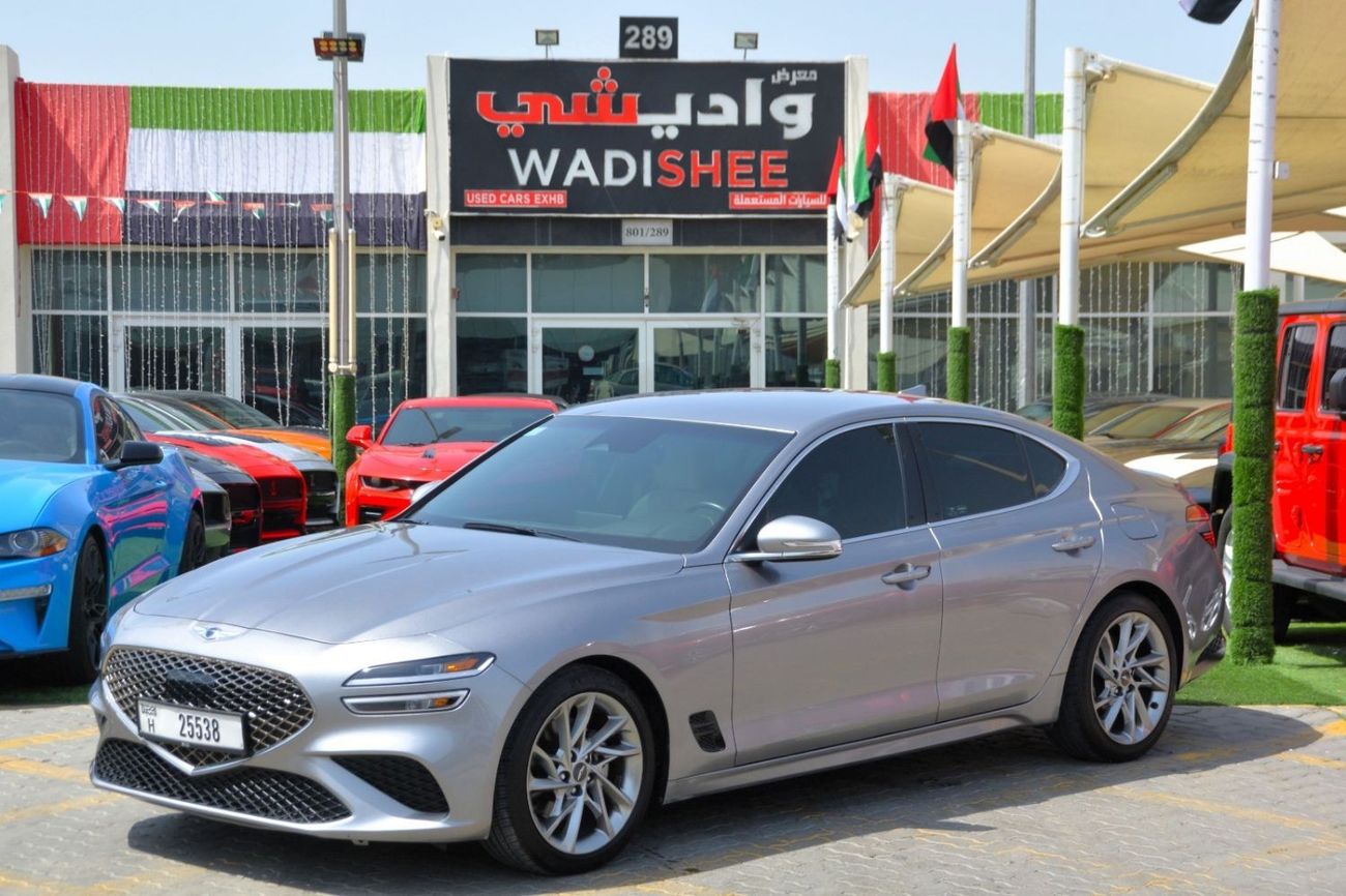 Genesis G70 GINISES/2022//ORIGINAL AIR BAGS/LOOW MILEG//TURBO//NO ACCIDINT