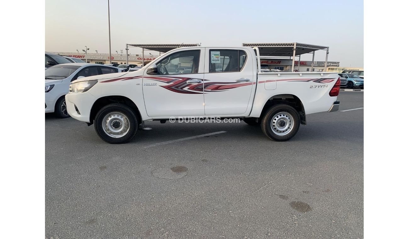 Toyota Hilux TOYOTA HILUX 2.7L PETROL PICK-UP 4WD 4DOORS MODEL 2023  WHITE COLOR