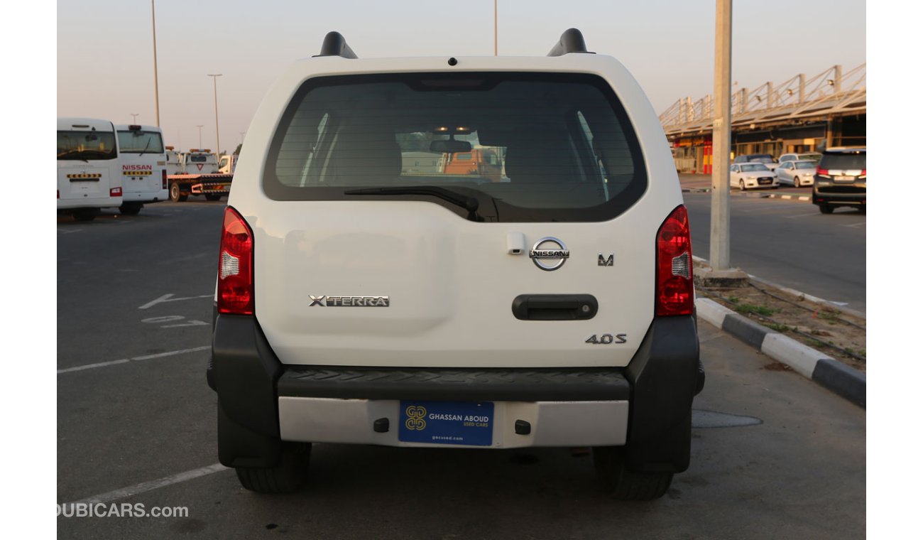 نيسان إكستيرا CERTIFIED VEHICLE; NISSAN XTERRA 4.0CC OFFROADBT,NAVI,ROOFRAIL WITH WARRANTY(CODE : 65267)