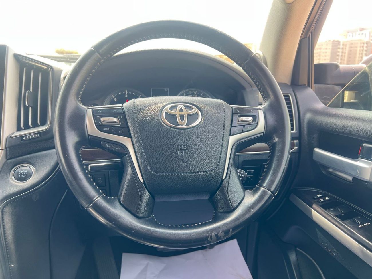 Toyota Land Cruiser DIESEL 4.5 LITER RIGHT HAND DRIVE 2019 BLACK COLOR