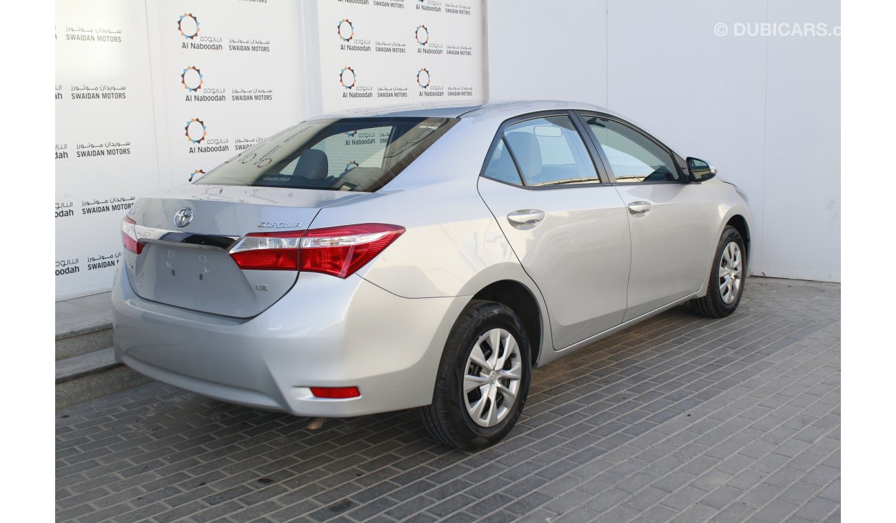 Toyota Corolla 1.6L SE 2015 model