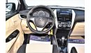 Toyota Yaris AED 734 PM | 1.3L SE GCC DEALER WARRANTY