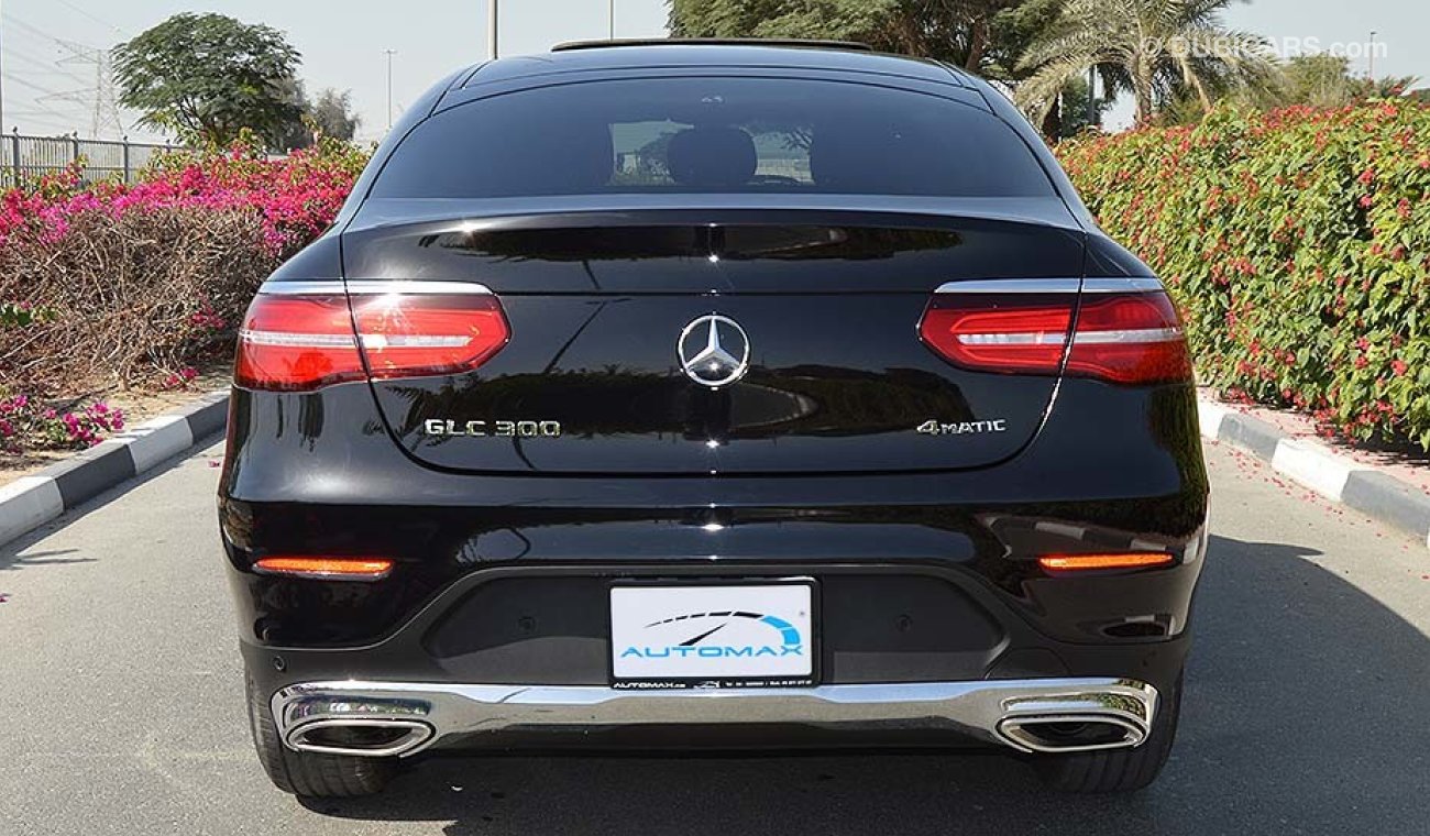 مرسيدس بنز GLC 300 4Matic 2019, 2.0L I4-Turbo GCC, 0km with 2 Years Unlimited Mileage Warranty