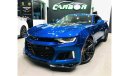 Chevrolet Camaro CHEVROLET CAMARO ZL1 2018 GCC CAR WITH FULL SERVICE HISTORY WARRANTY TILL 2024 ORIGINAL PAINT