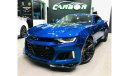 شيفروليه كامارو CHEVROLET CAMARO ZL1 2018 GCC CAR WITH FULL SERVICE HISTORY WARRANTY TILL 2024 ORIGINAL PAINT