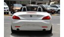 BMW Z4 2010 - GCC SPECS - 3.5L - V6 - CONVERTIBLE - Phenomenal poise