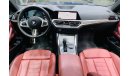 BMW 430i BMW 430I M/// KIT GCC 2021 IN IMMACULATE CONDITION STILL UNDER AGMC WARRANTY AND SERVICE CONTRACT